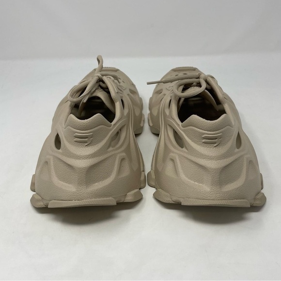 Balenciaga HD Cutout Molded Lace Up Mules Sneakers in Taupe - NWT - Picture 13 of 16